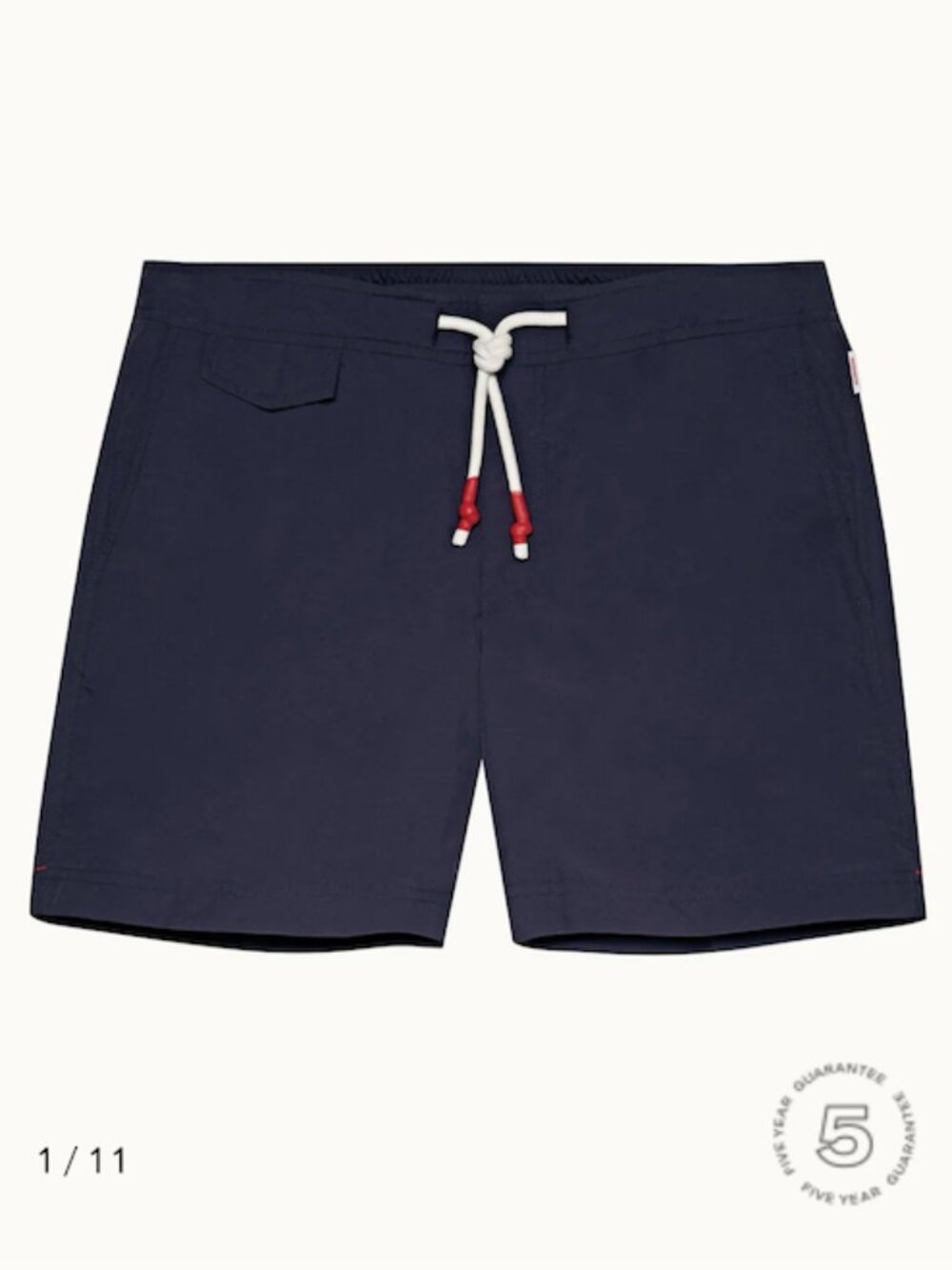 Orlebar Brown RED Swim Shorts in Medium